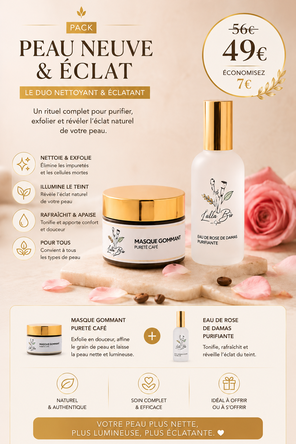 Pack Peau Neuve & Éclat