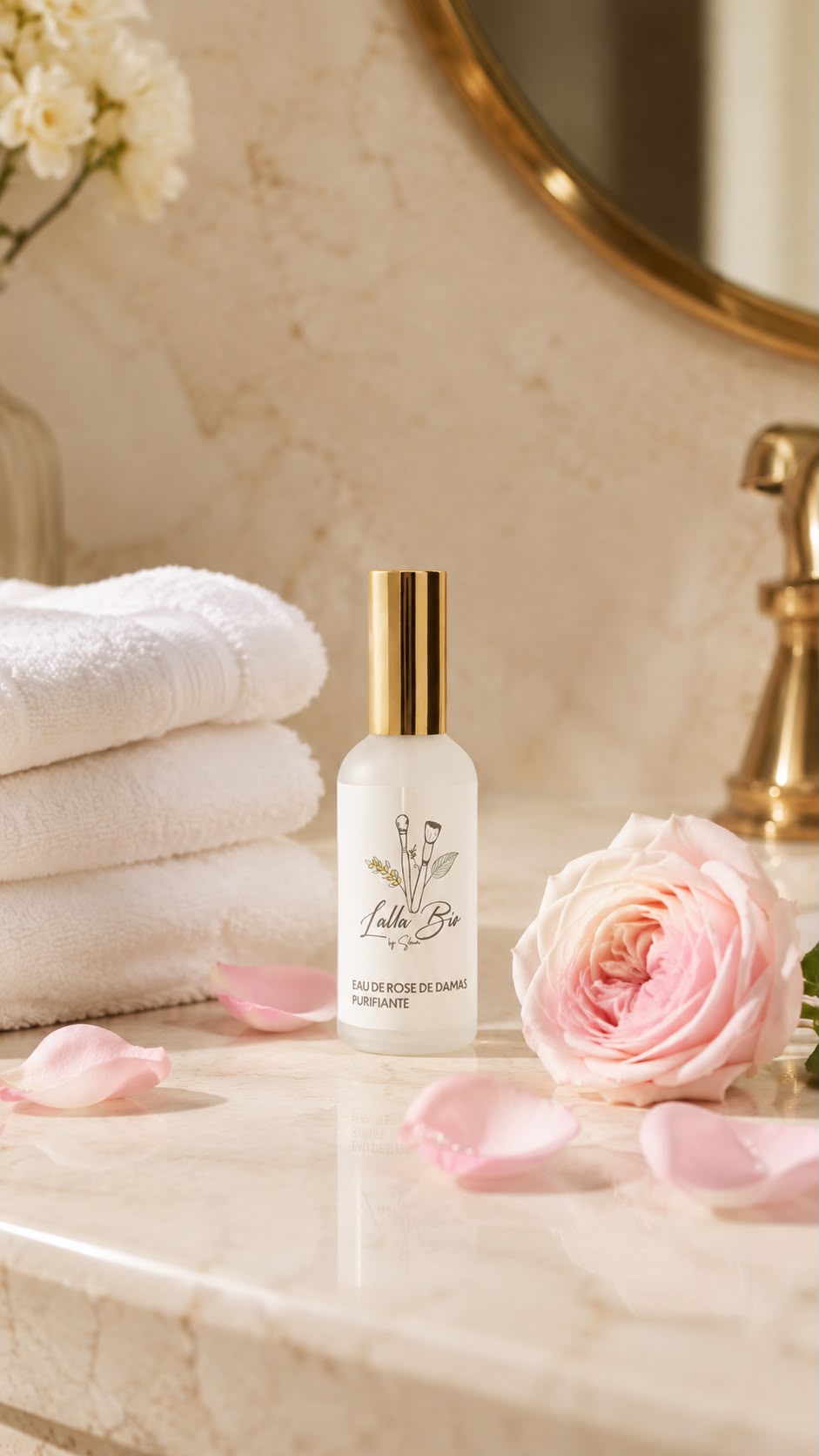 Eau de rose de Damas purifiante