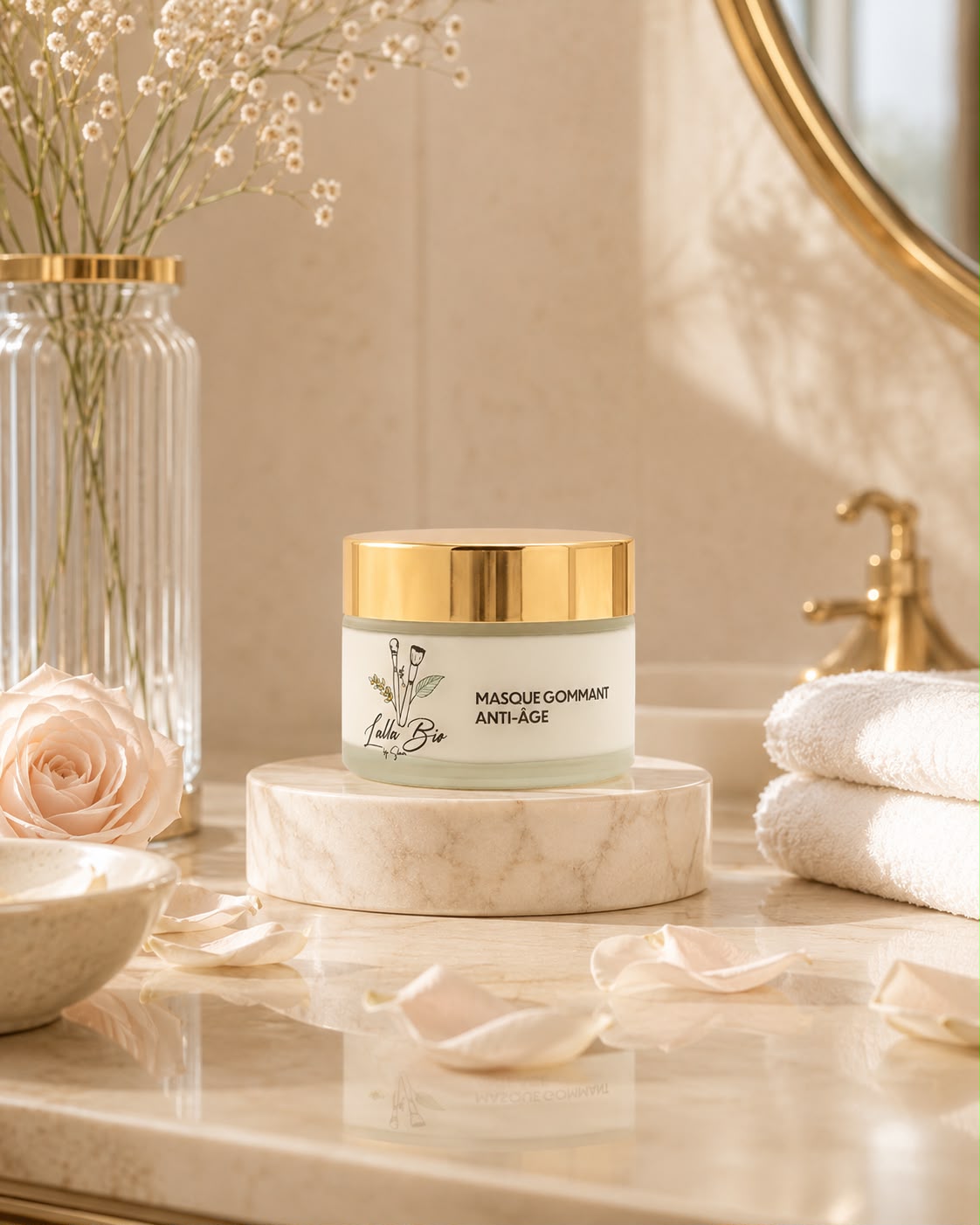 Masque gommant anti âge