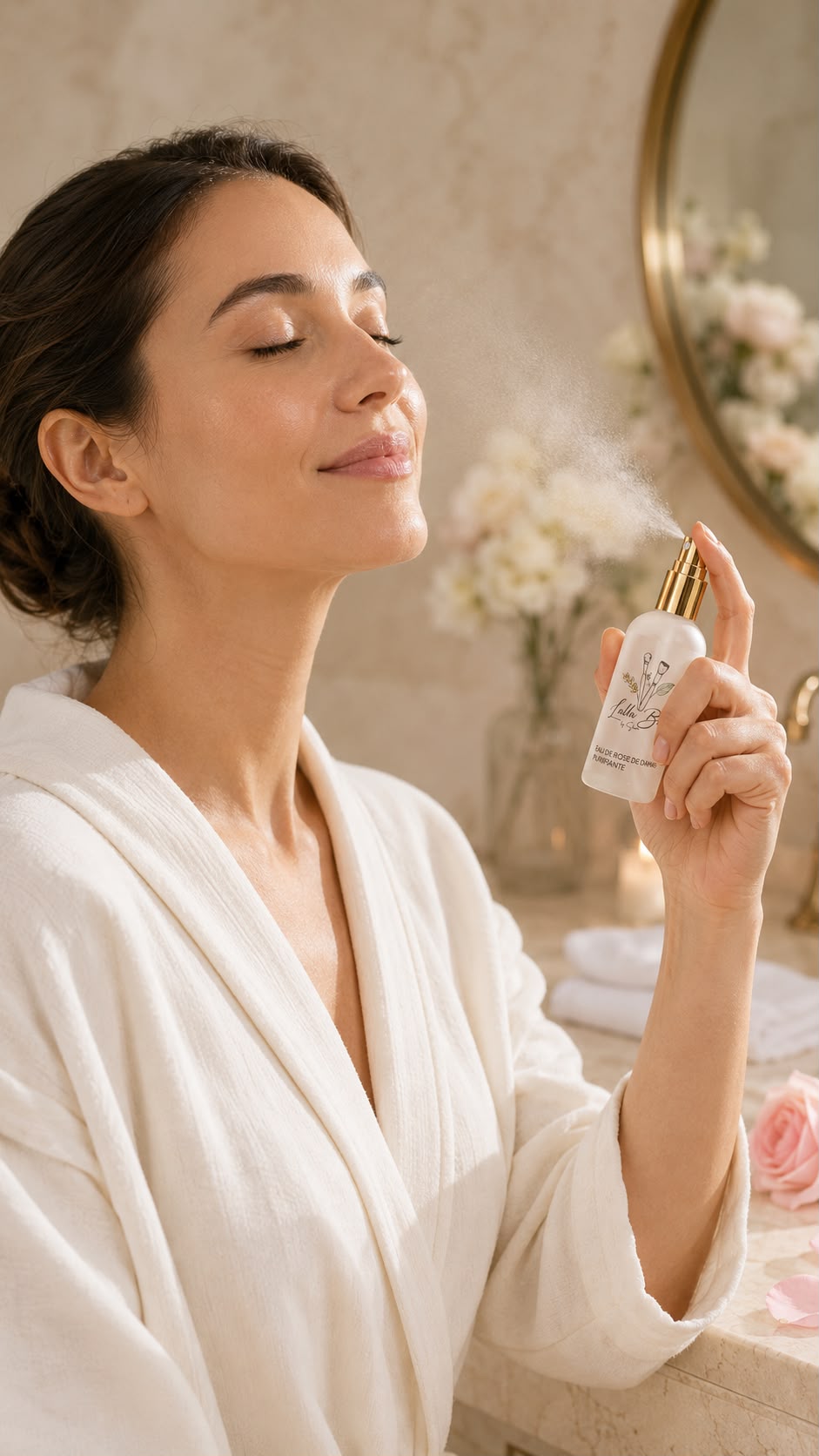 Eau de rose de Damas purifiante