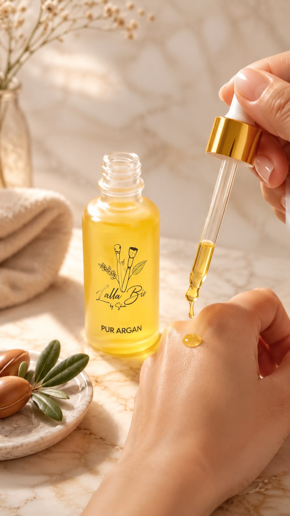 Huile d'argan pure