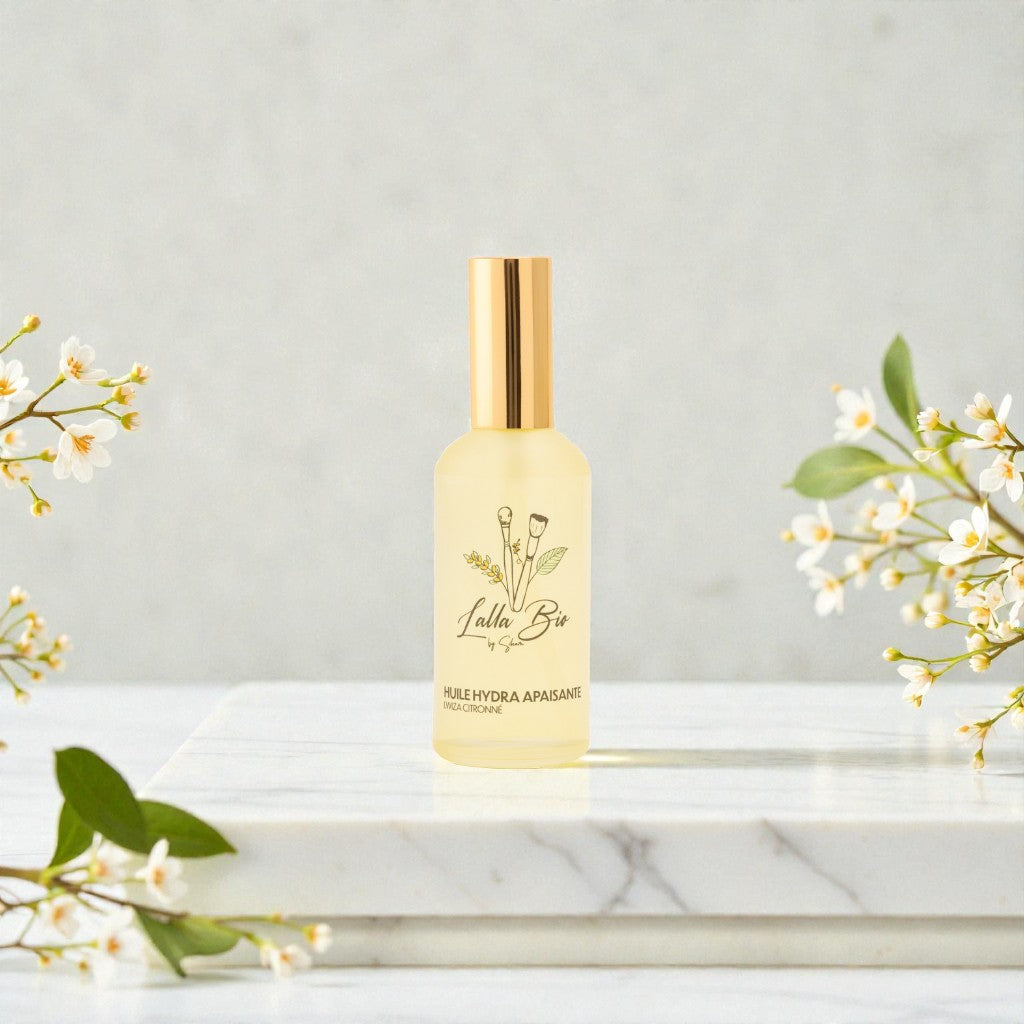 Huile hydra apaisante Lwiza citronné