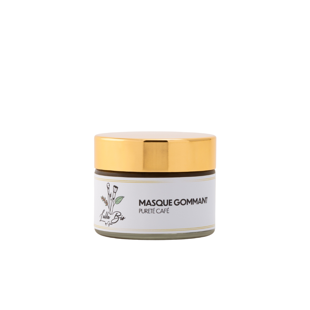 Masque gommant pureté café