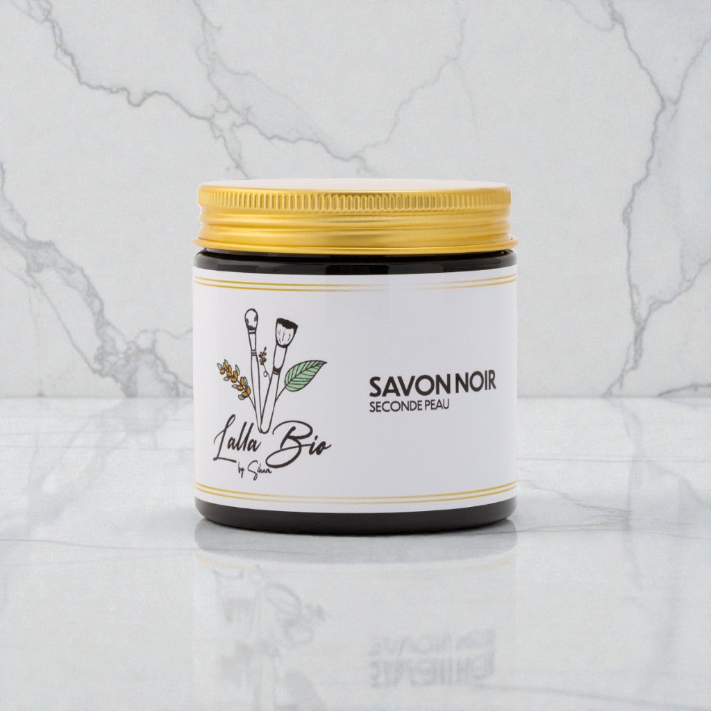 Savon noir à l'huile d'olive éclaircissant